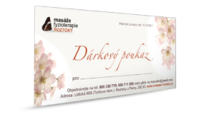 Dárkové poukazy